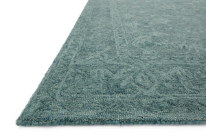Loloi Rugs Lyle Collection Rug in Teal - 7'9" x 9'9"