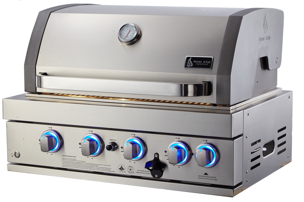 Mont Alpi Built-In Gas Grill - Thumbnail 2