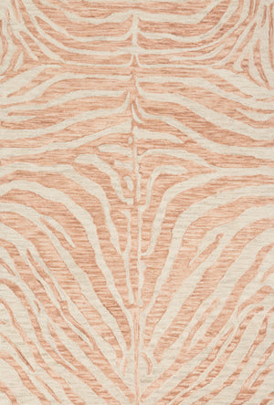 Loloi Rugs Masai Collection Rug in Blush, Ivory - 9'3" x 13'