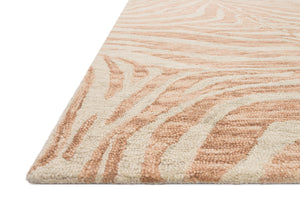 Loloi Rugs Masai Collection Rug in Blush, Ivory - 9'3" x 13'