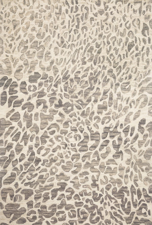 Loloi Rugs Masai Collection Rug in Grey, Ivory - 9'3" x 13'