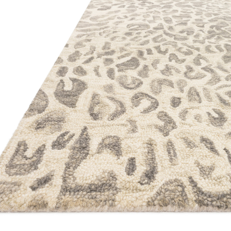 Loloi Rugs Masai Collection Rug in Grey, Ivory - 9'3" x 13'