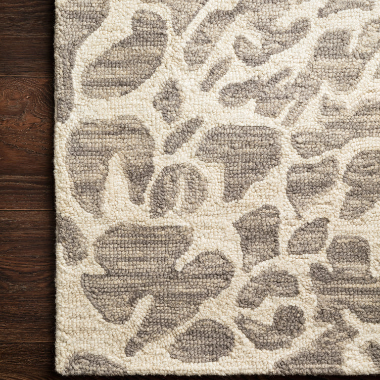 Loloi Rugs Masai Collection Rug in Grey, Ivory - 9'3" x 13'