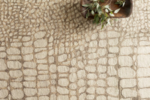 Loloi Rugs Masai Collection Rug in Neutral - 9'3" x 13'