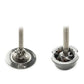 Peugeot Tahiti Set of Pepper and Salt Mill in Wood Matte Black and White 20 cm - 8in