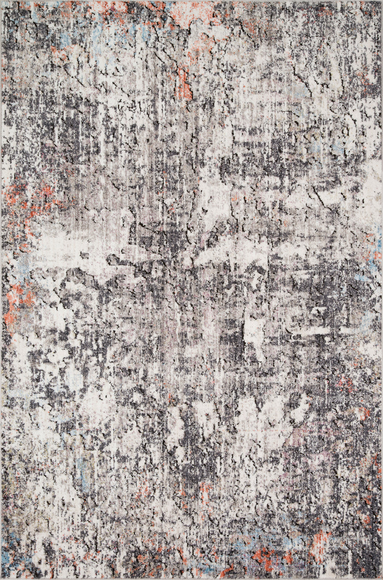 Loloi Rugs Medusa Collection Rug in Ivory, Granite - 12'0" x 15'0"