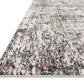 Loloi Rugs Medusa Collection Rug in Ivory, Granite - 7'10" x 10'6"