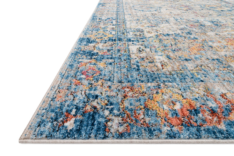 Loloi Rugs Medusa Collection Rug in Blue, Multi - 12'0" x 15'0"