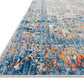 Loloi Rugs Medusa Collection Rug in Blue, Multi - 9'3" x 13'3"