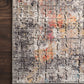 Loloi Rugs Medusa Collection Rug in Graphite, Sunset - 9'3" x 13'3"