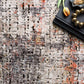 Loloi Rugs Medusa Collection Rug in Graphite, Sunset - 12'0" x 15'0"
