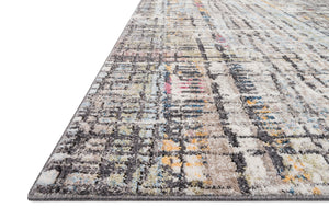 Loloi Rugs Medusa Collection Rug in Charcoal, Multi - 7'10" x 10'6"