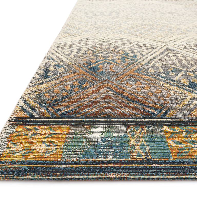 Loloi Rugs Mika Collection Rug in Ivory, Mediterranean - 10'6" x 13'9"