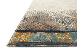 Loloi Rugs Mika Collection Rug in Ivory, Mediterranean - 10'6" x 13'9"