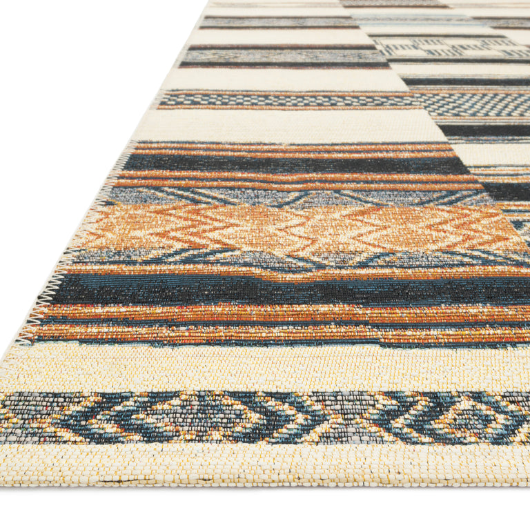 Loloi Rugs Mika Collection Rug in Ivory, Multi - 10'6" x 13'9"