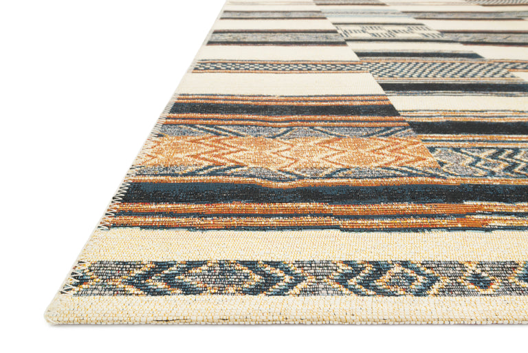 Loloi Rugs Mika Collection Rug in Ivory, Multi - 10'6" x 13'9"