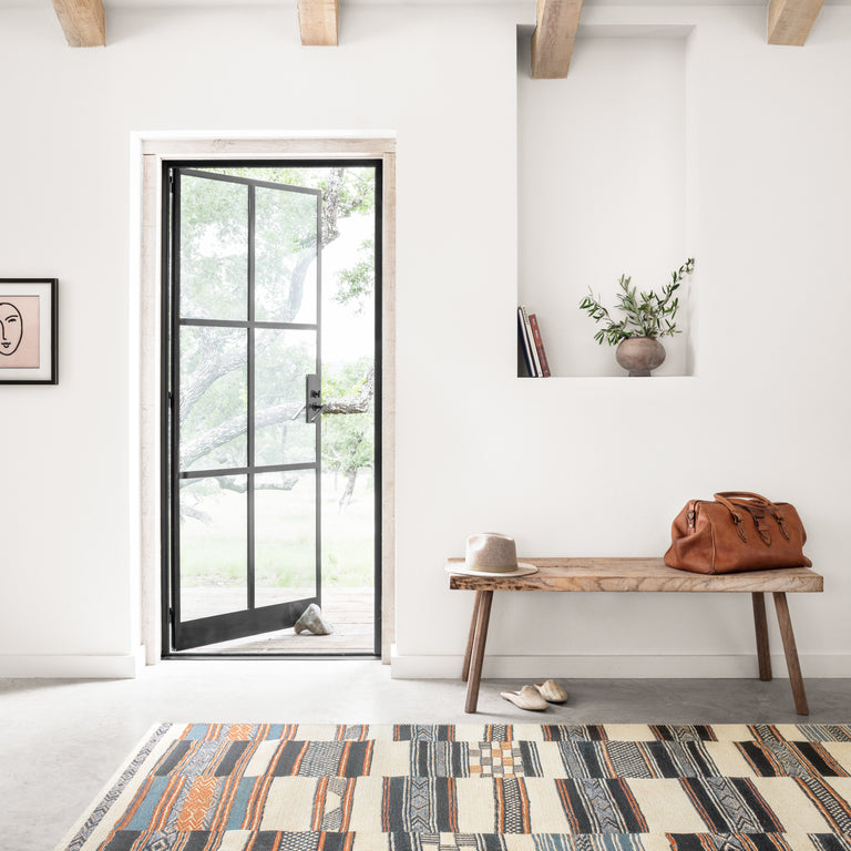 Loloi Rugs Mika Collection Rug in Ivory, Multi - 10'6" x 13'9"
