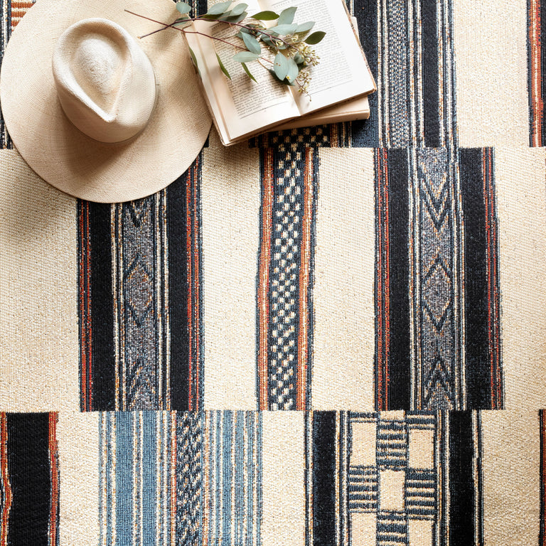 Loloi Rugs Mika Collection Rug in Ivory, Multi - 10'6" x 13'9"