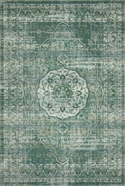 Loloi Rugs Mika Collection Rug in Green, Mist - 10'6" x 13'9"
