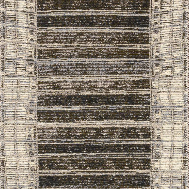 Loloi Rugs Mika Collection Rug in Charcoal, Ivory - 10'6" x 13'9"