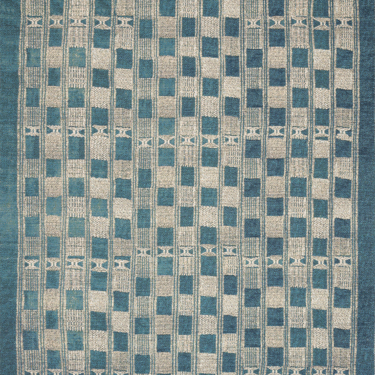 Loloi Rugs Mika Collection Rug in Blue, Ivory - 10'6" x 13'9"