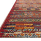 Loloi Rugs Mika Collection Rug in Red, Multi - 10'6" x 13'9"