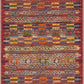 Loloi Rugs Mika Collection Rug in Red, Multi - 10'6" x 13'9"