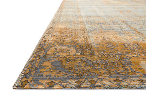 Loloi Rugs Mika Collection Rug in Ant. Ivory, Copper - 10'6" x 13'9"