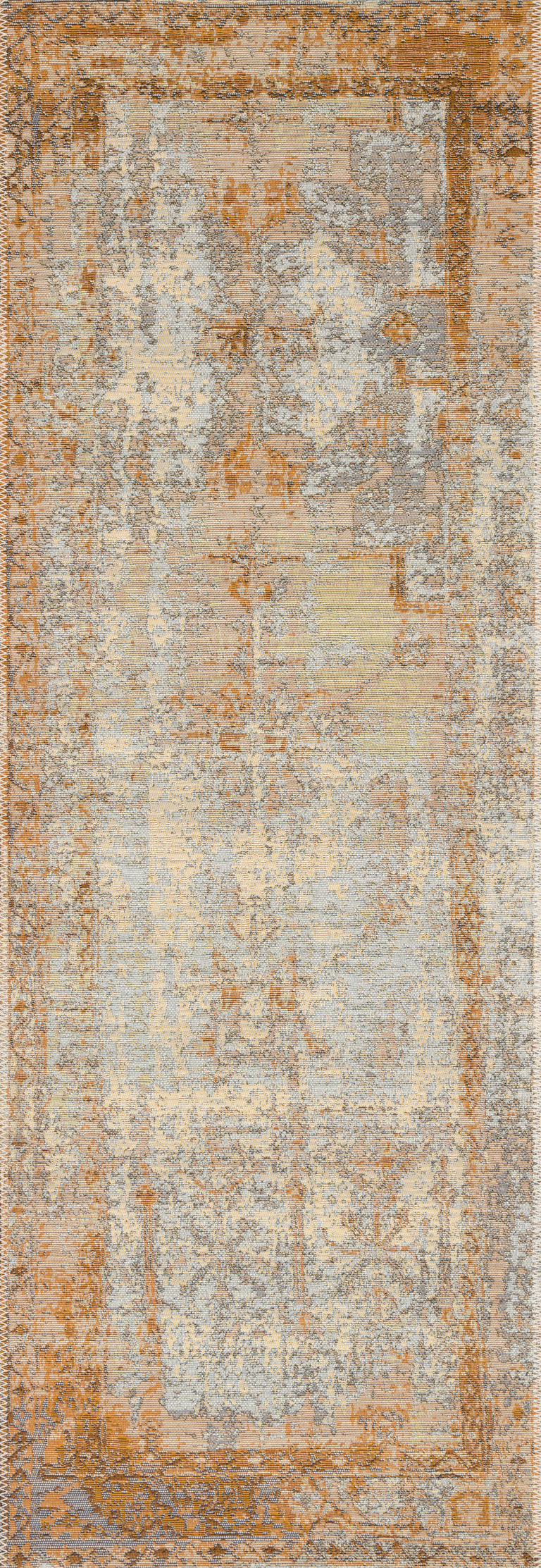Loloi Rugs Mika Collection Rug in Ant. Ivory, Copper - 10'6" x 13'9"