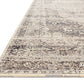 Loloi Rugs Mika Collection Rug in Stone, Ivory - 10'6" x 13'9"