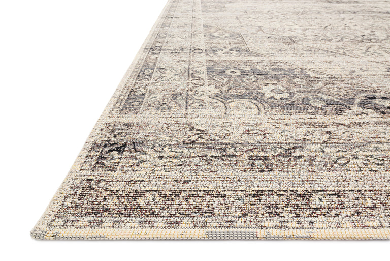 Loloi Rugs Mika Collection Rug in Stone, Ivory - 10'6" x 13'9"