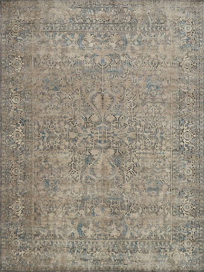 Loloi Rugs Millennium Collection Rug in Grey, Stone - 9'6" x 13'
