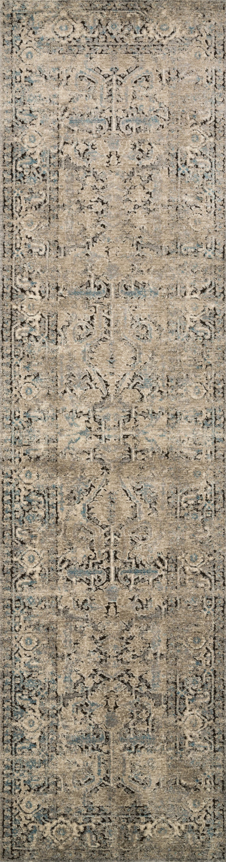 Loloi Rugs Millennium Collection Rug in Grey, Stone - 6'7" x 9'2"