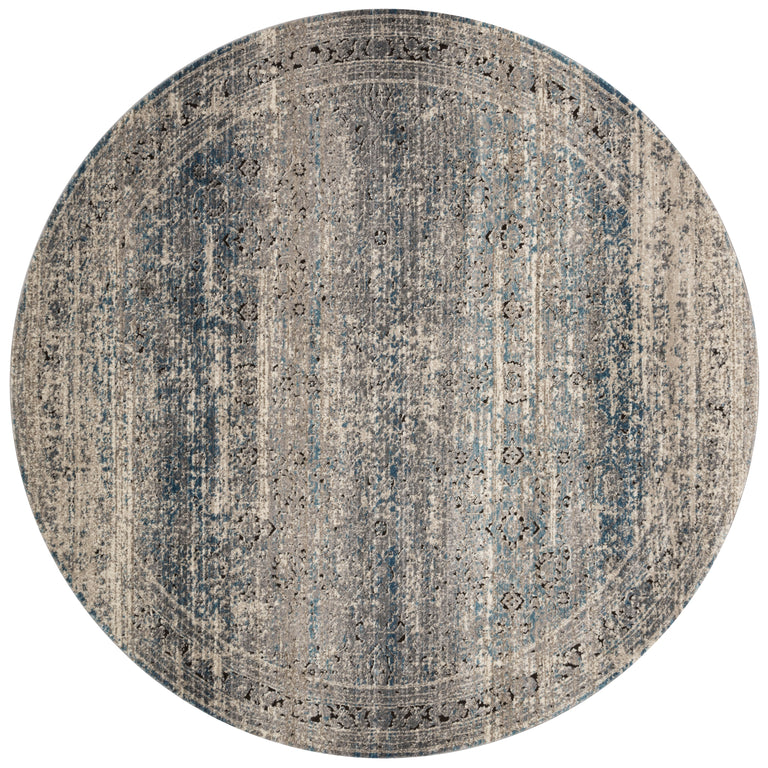 Loloi Rugs Millennium Collection Rug in Grey, Blue - 7'10" x 10'6"