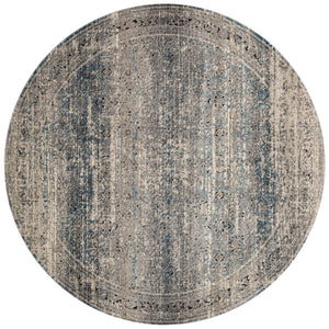 Loloi Rugs Millennium Collection Rug in Grey, Blue - 7'7" x 7'7"