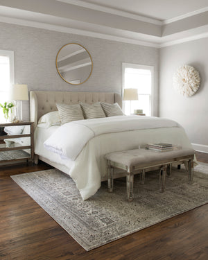 Loloi Rugs Millennium Collection Rug in Grey, Charcoal - 9'6" x 13'