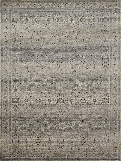 Loloi Rugs Millennium Collection Rug in Grey, Charcoal - 9'6" x 13'