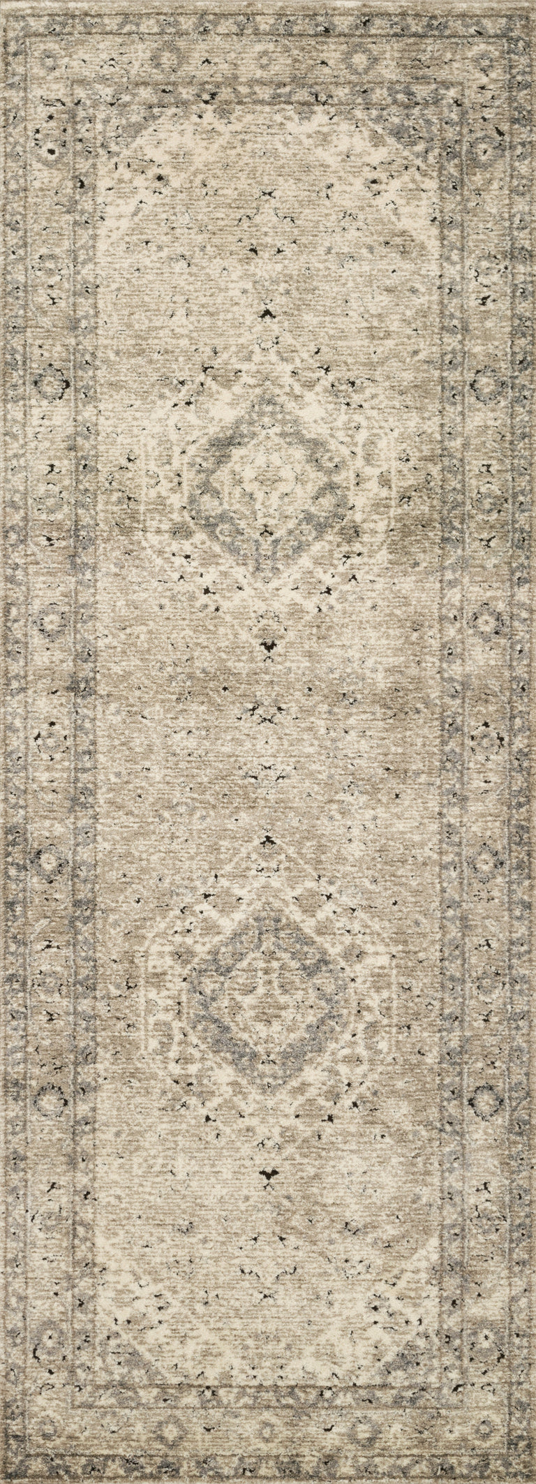 Loloi Rugs Millennium Collection Rug in Sand, Ivory - 7'10" x 10'6"