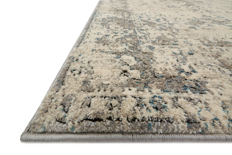 Loloi Rugs Millennium Collection Rug in Ivory, Grey - 7'7" x 7'7"