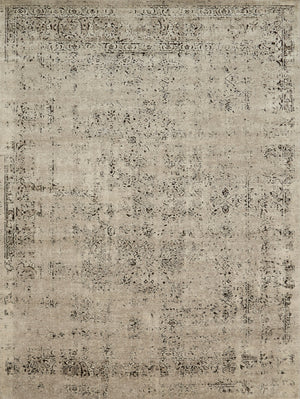 Loloi Rugs Millennium Collection Rug in Stone, Charcoal - 9'6" x 13'