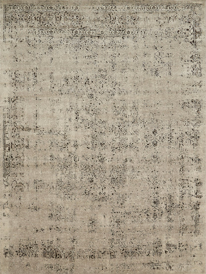 Loloi Rugs Millennium Collection Rug in Stone, Charcoal - 9'6" x 13'