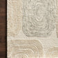 Loloi Rugs Milo Collection Rug in Teal, Neutral - 7'9" x 9'9"