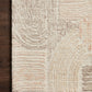 Loloi Rugs Milo Collection Rug in Peach, Pebble - 7'9" x 9'9"