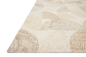 Loloi Rugs Milo Collection Rug in Pebble, Multi - 7'9" x 9'9"
