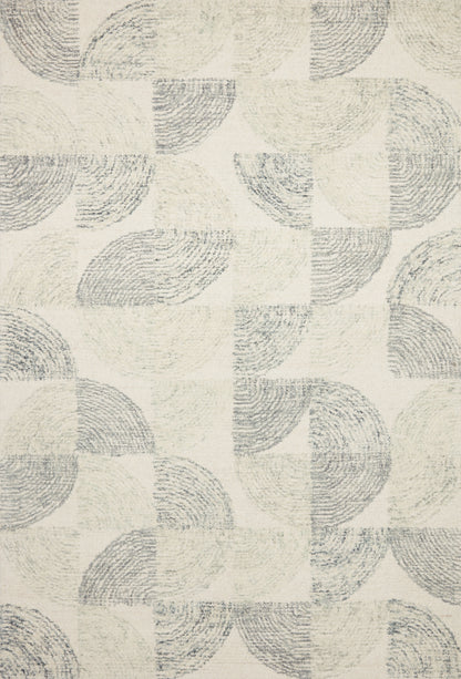 Loloi Rugs Milo Collection Rug in Slate, Denim - 11'6" x 15'