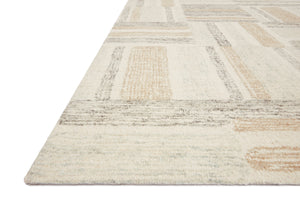 Loloi Rugs Milo Collection Rug in Slate, Olive - 8'6" x 12'