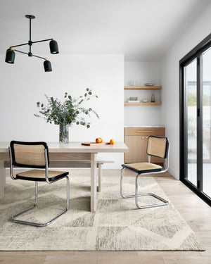 Loloi Rugs Milo Collection Rug in Lt Grey, Granite - 7'9" x 9'9"