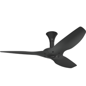 Big Ass Fans Haiku 52" Ceiling Fan, Low Profile Mount with Black Blades and Black Finish
