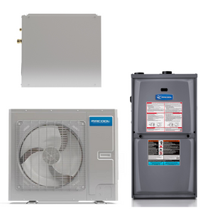 MRCOOL 2-3 Ton Central Air Conditioner and 95% AFUE, 66K BTU Gas Furnace Split System - Downflow
