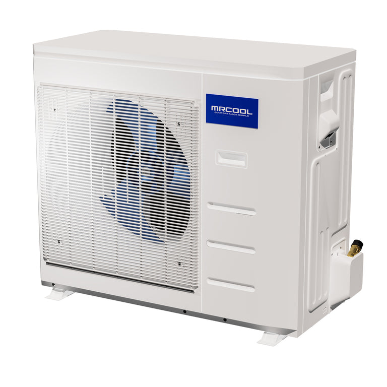 MRCOOL 30K BTU 18.5 SEER Ducted Air Handler and Condenser with 25 ft. Pre-Charged Line Set, CENTRAL-30-HP-230-25